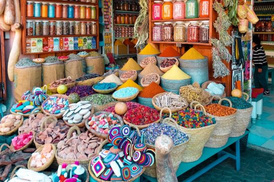 Market stall, Marrakech, Morocco